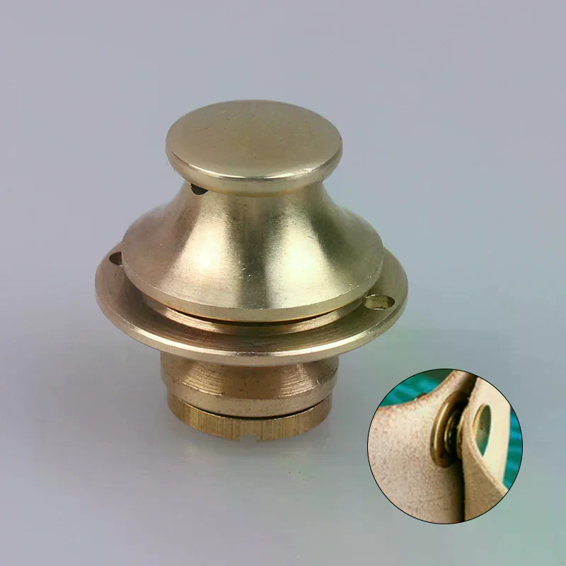 Brass Mortise Clip Buckles Loc - Leatherwork Hardware ulasan dan harga