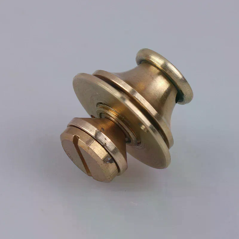 Brass Mortise Clip Buckles Loc - Leatherwork Hardware ulasan dan harga