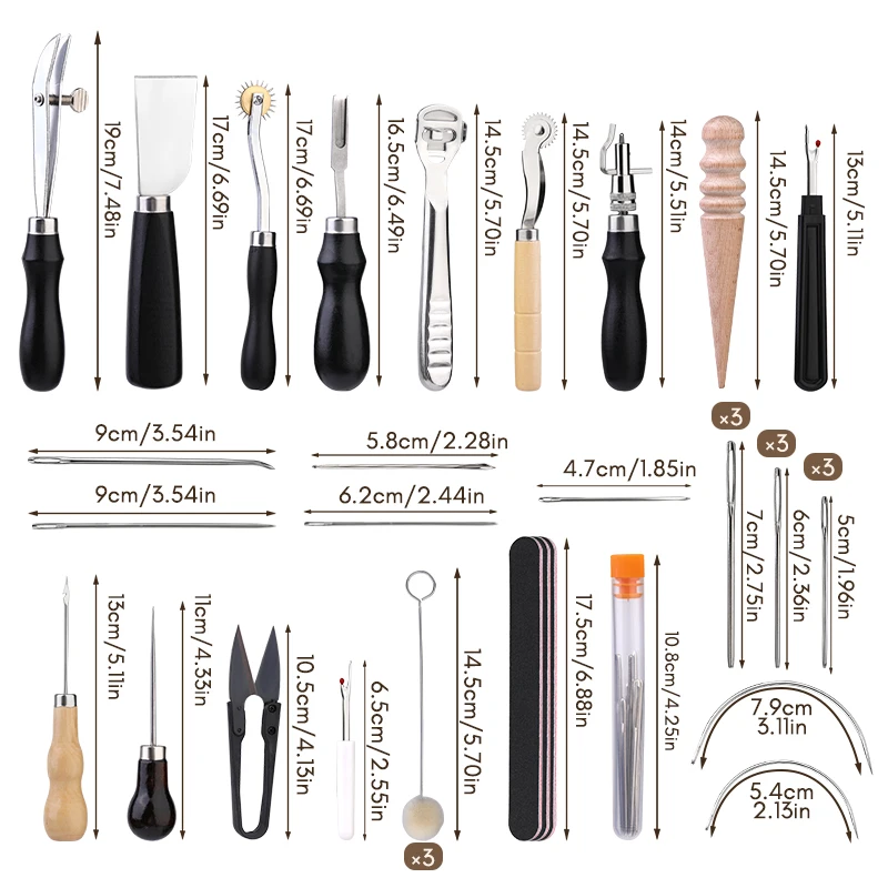 KRABALL Professional Leather C - Leather Work Organiser ulasan dan harga