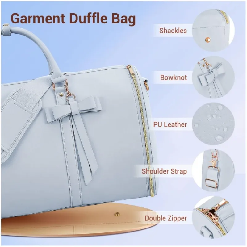 2025 New Women's Waterproof We - Leather Work Duffle ulasan dan harga