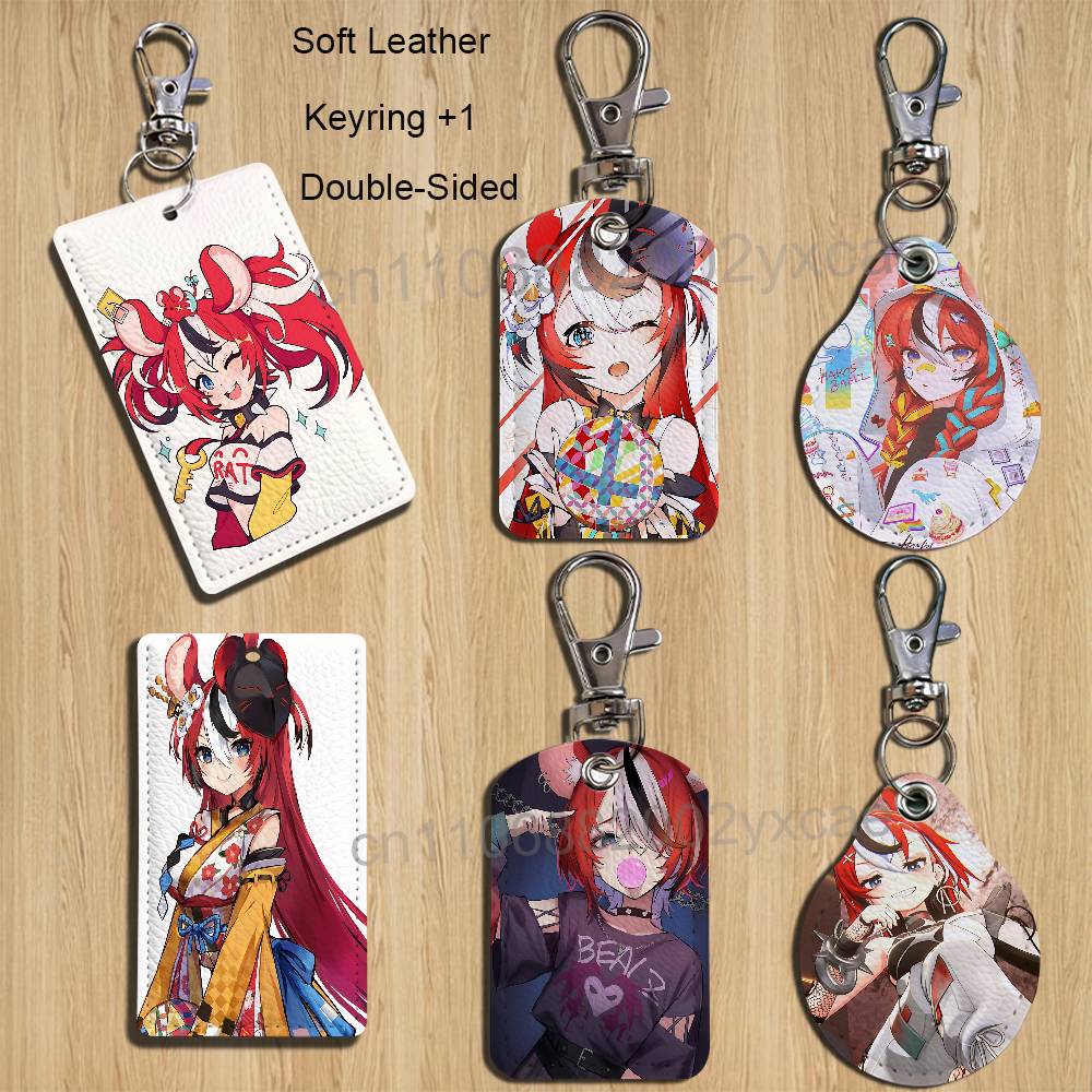 cute Hakos Baelz Takodachi Hol - Leather Work Leather ulasan dan harga